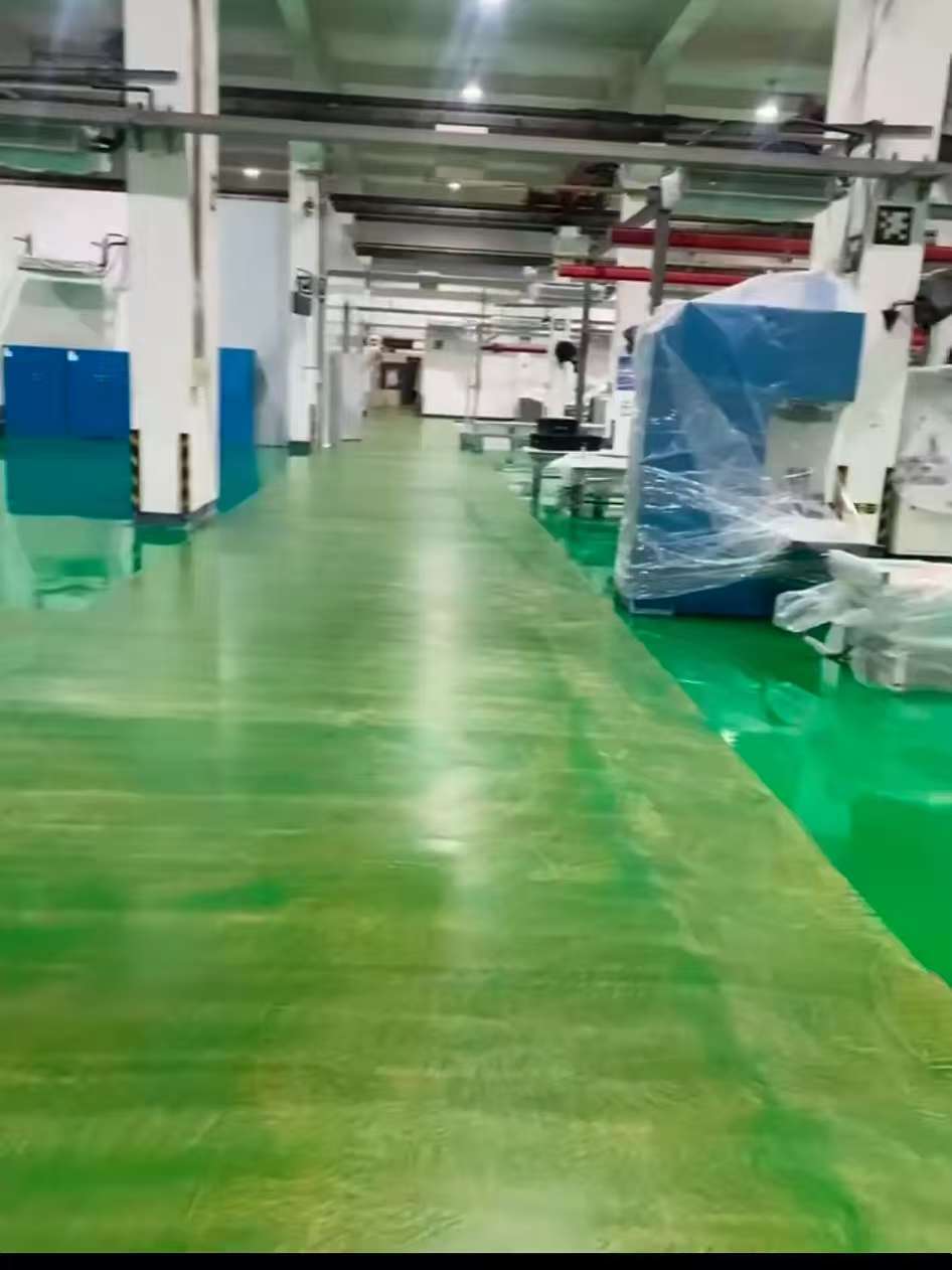 工业车间地坪完工效果